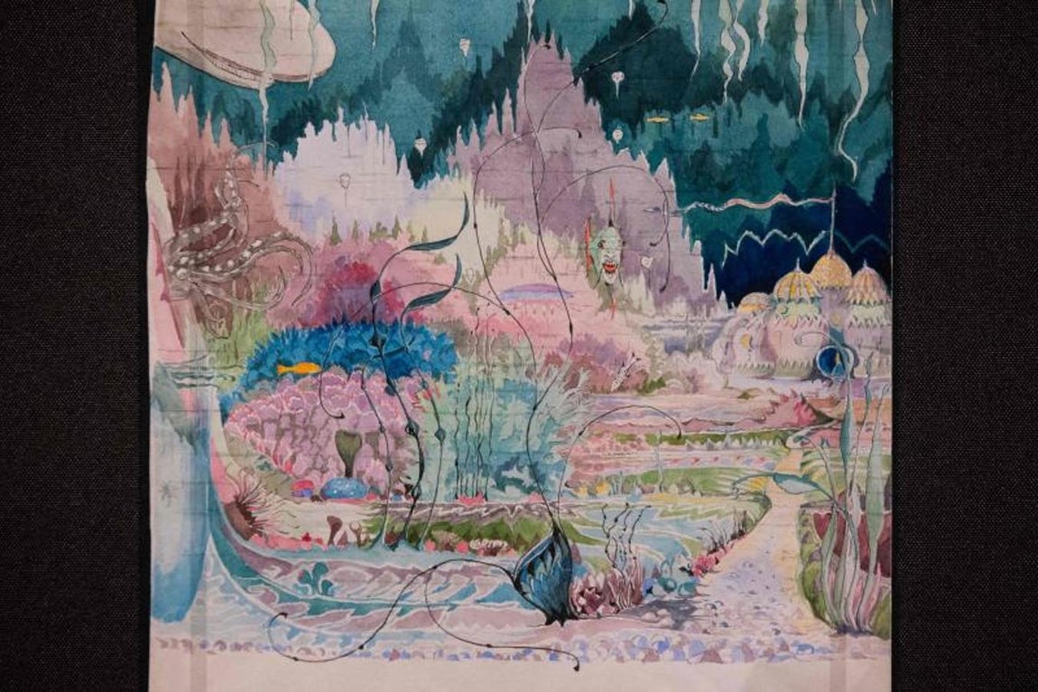 Las pinturas inéditas con las que J. R. R. Tolkien ilustró la Tierra Media