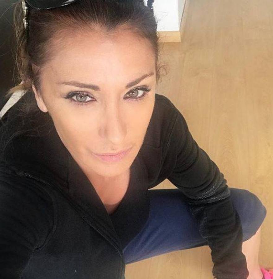 Sabrina Salerno. A sus 50 años mantiene su figura haciendo ejercicio todos los días, tal y como podemos comprobar cuando comparte estos momentos.