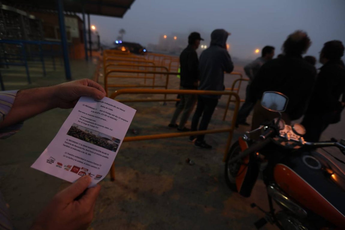 Las imágenes de la huelga del metal en la Bahía de Cádiz