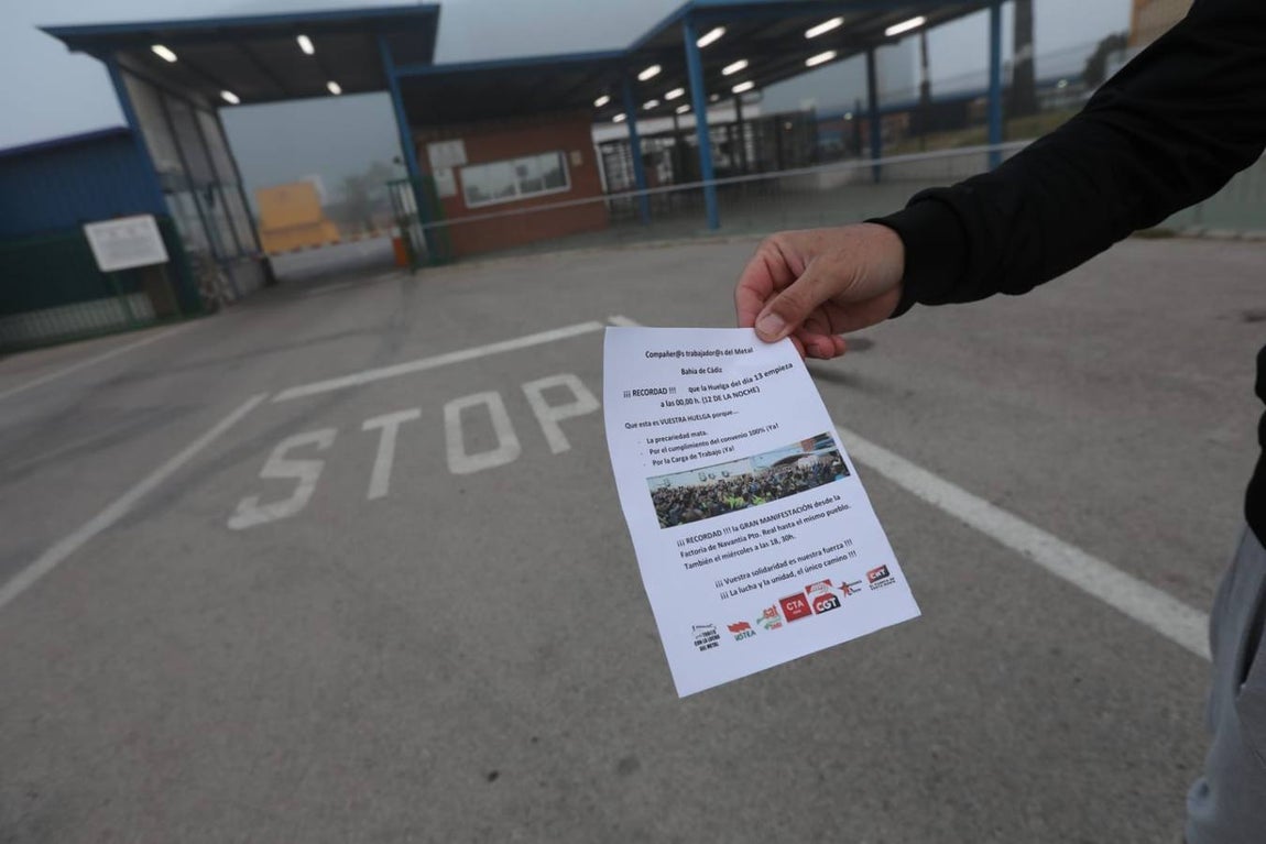 Las imágenes de la huelga del metal en la Bahía de Cádiz