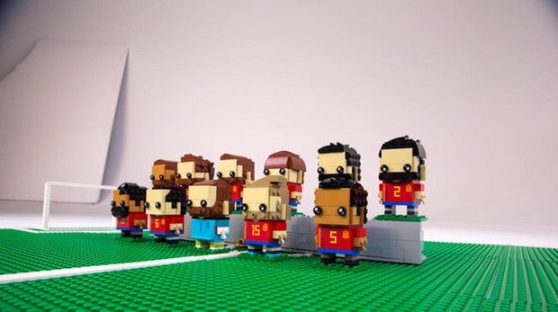 Los Lego de la selección española