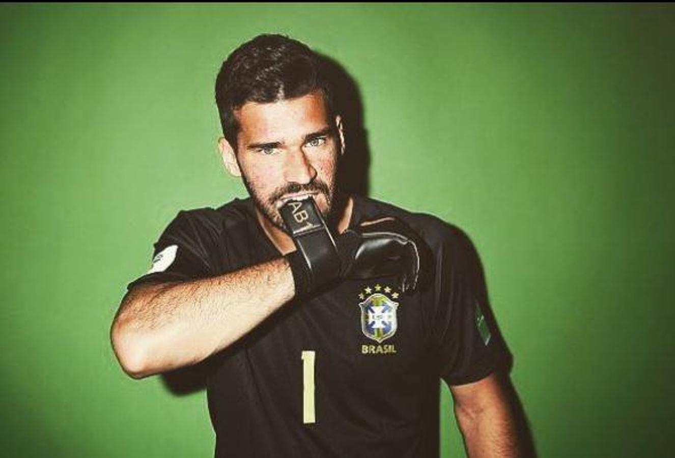 Alisson Becker. Portero de la selección brasileña