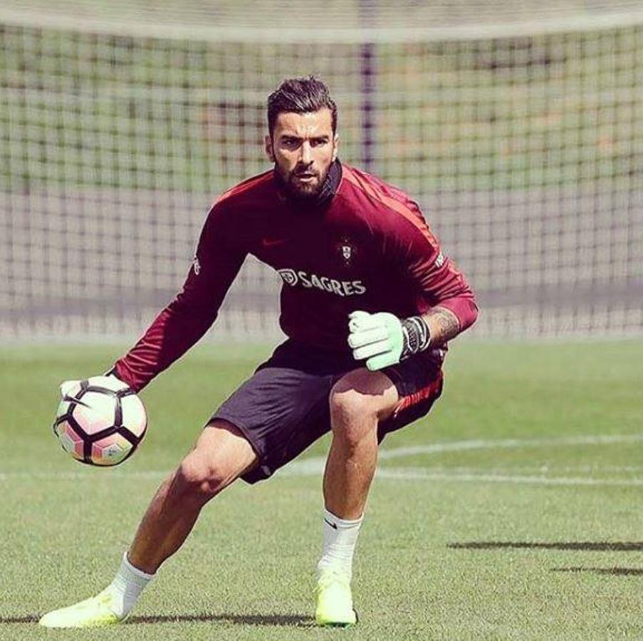 Rui Patricio. Guardameta de la selección portuguesa