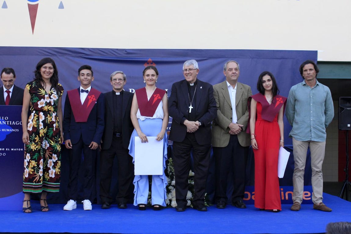 La graduación de los alumnos del colegio Santiago el Mayor de Toledo, en imágenes