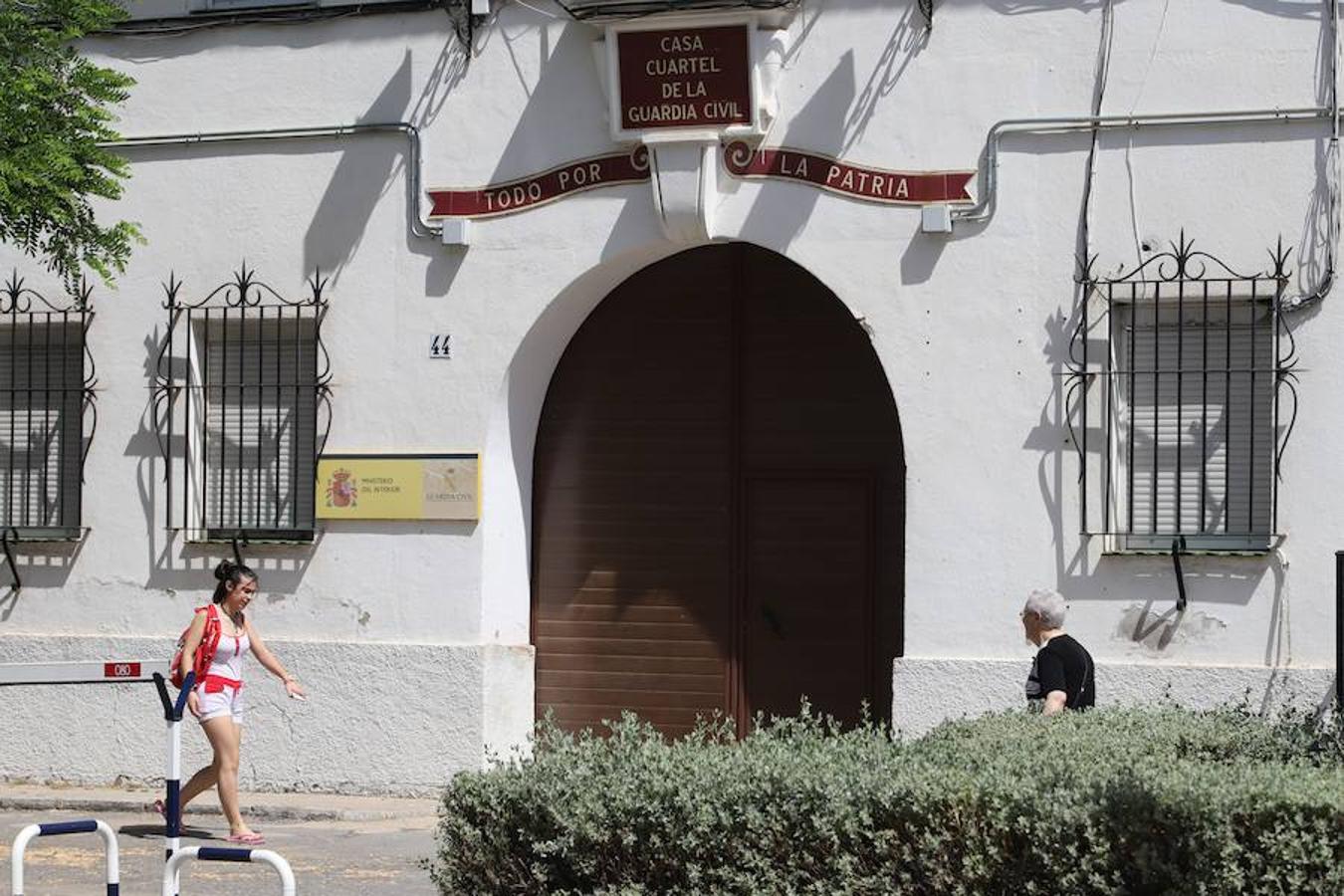 Cuartel de la Guardia Civil de Pozoblanco, donde servía Antonio Manuel Guerrero, miembro de La Manada. 