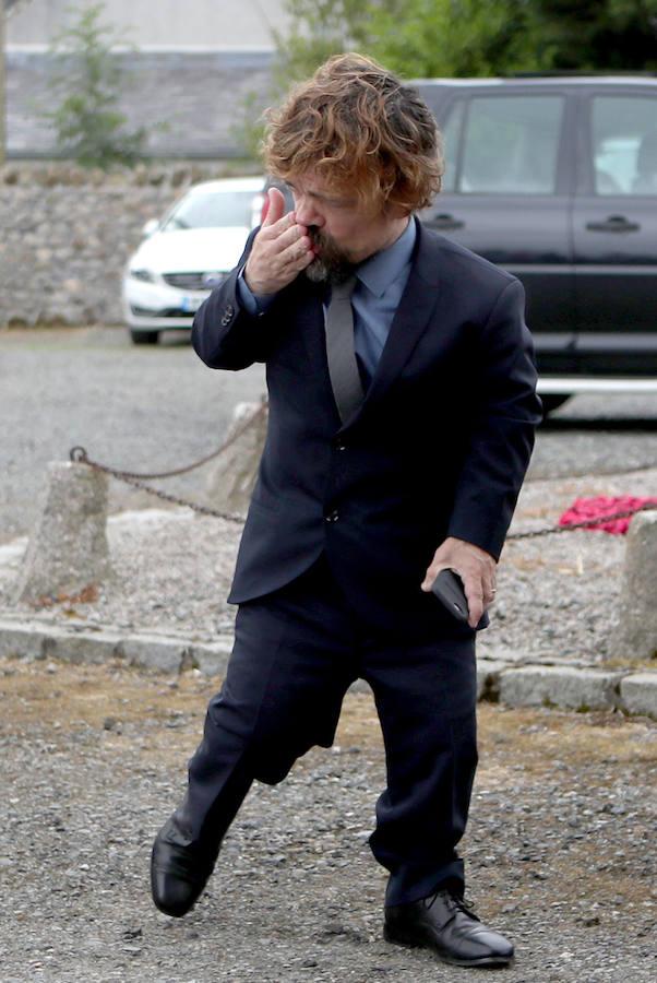 Invitados. El actor Peter Dinklage, que da vida a Tyrion Lannister