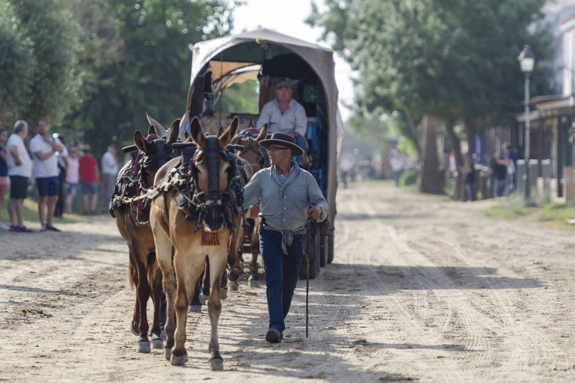 Galería: la tradicional saca de las yeguas y su llegada al Rocío