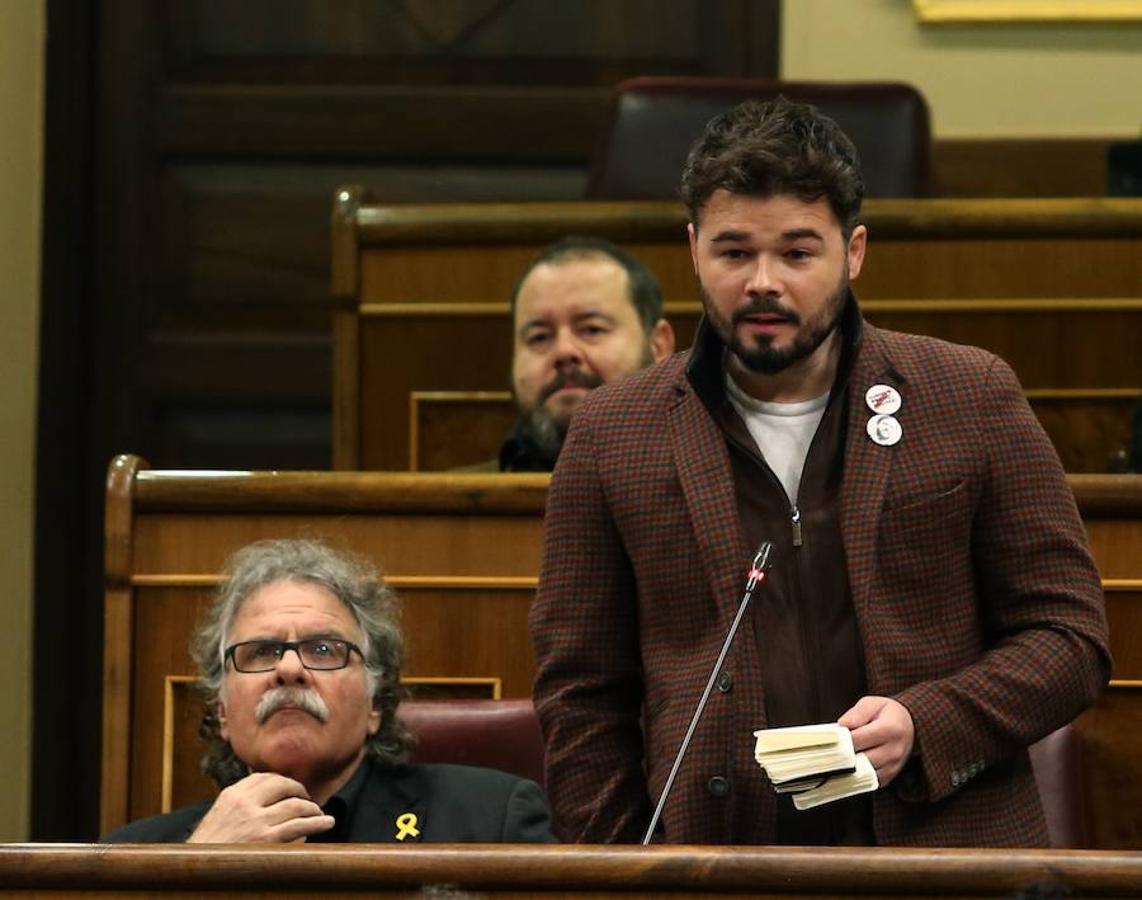 Gabriel Rufián: sus «looks» más extravagantes