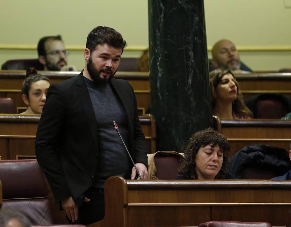 Gabriel Rufián: sus «looks» más extravagantes