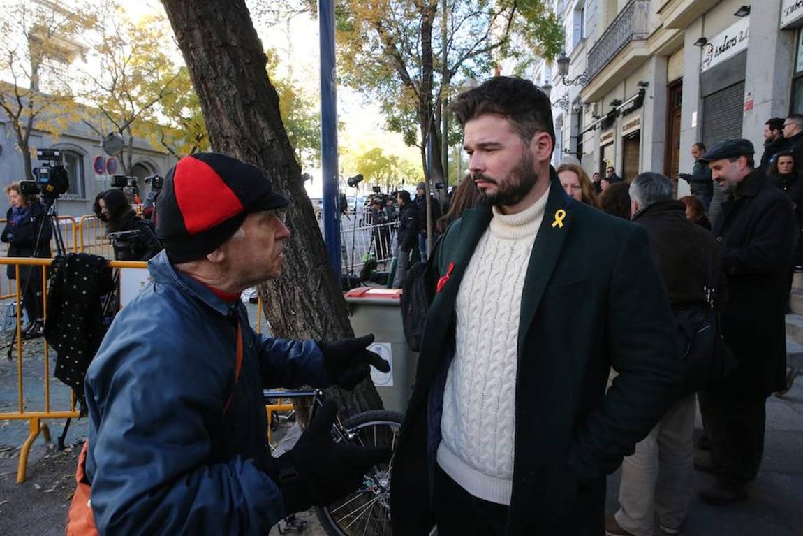 Gabriel Rufián: sus «looks» más extravagantes