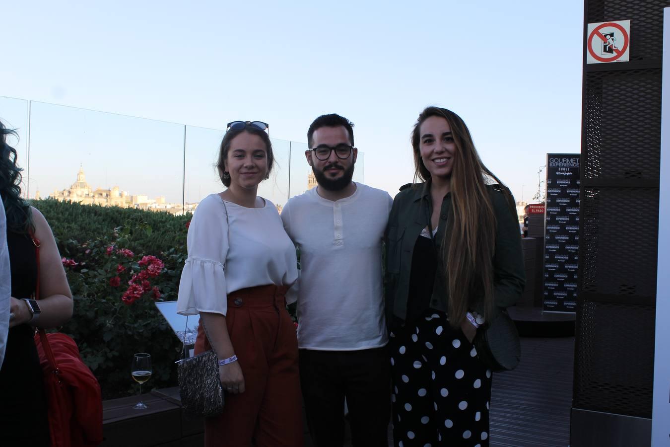 Nati Corpas, Ismael Delgado y Coral García