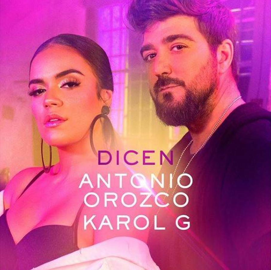 Antonio Orozco. El cantante se encuentra en la promoción de «Dicen», su nuevo tema junto a Karol G