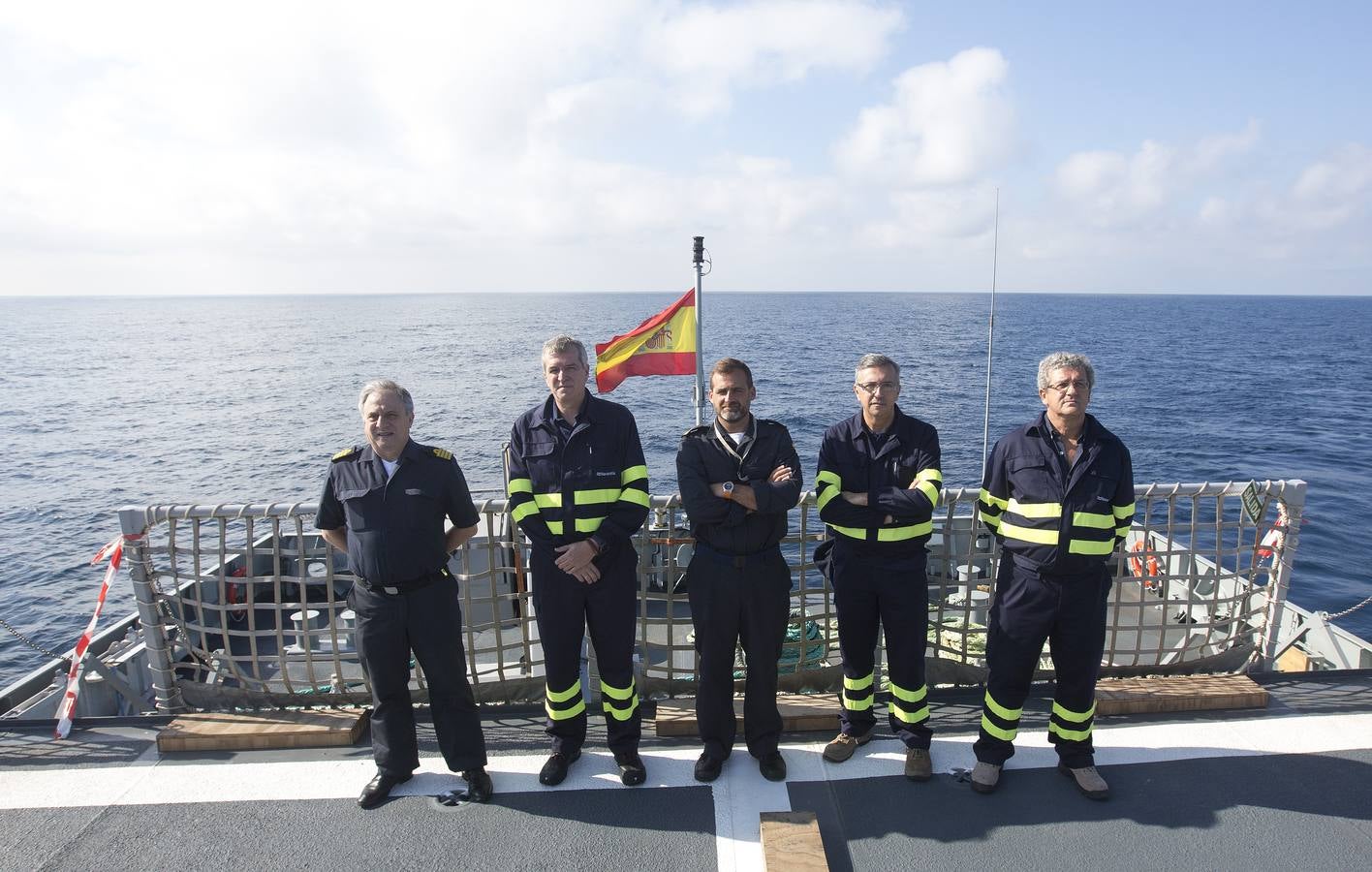 FOTOS: Así son las pruebas de mar del BAM &#039;Audaz&#039; en la Bahía de Cádiz