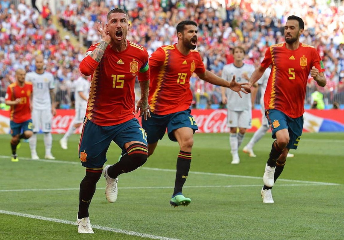 Las mejores imágenes del España-Rusia del Mundial 2018