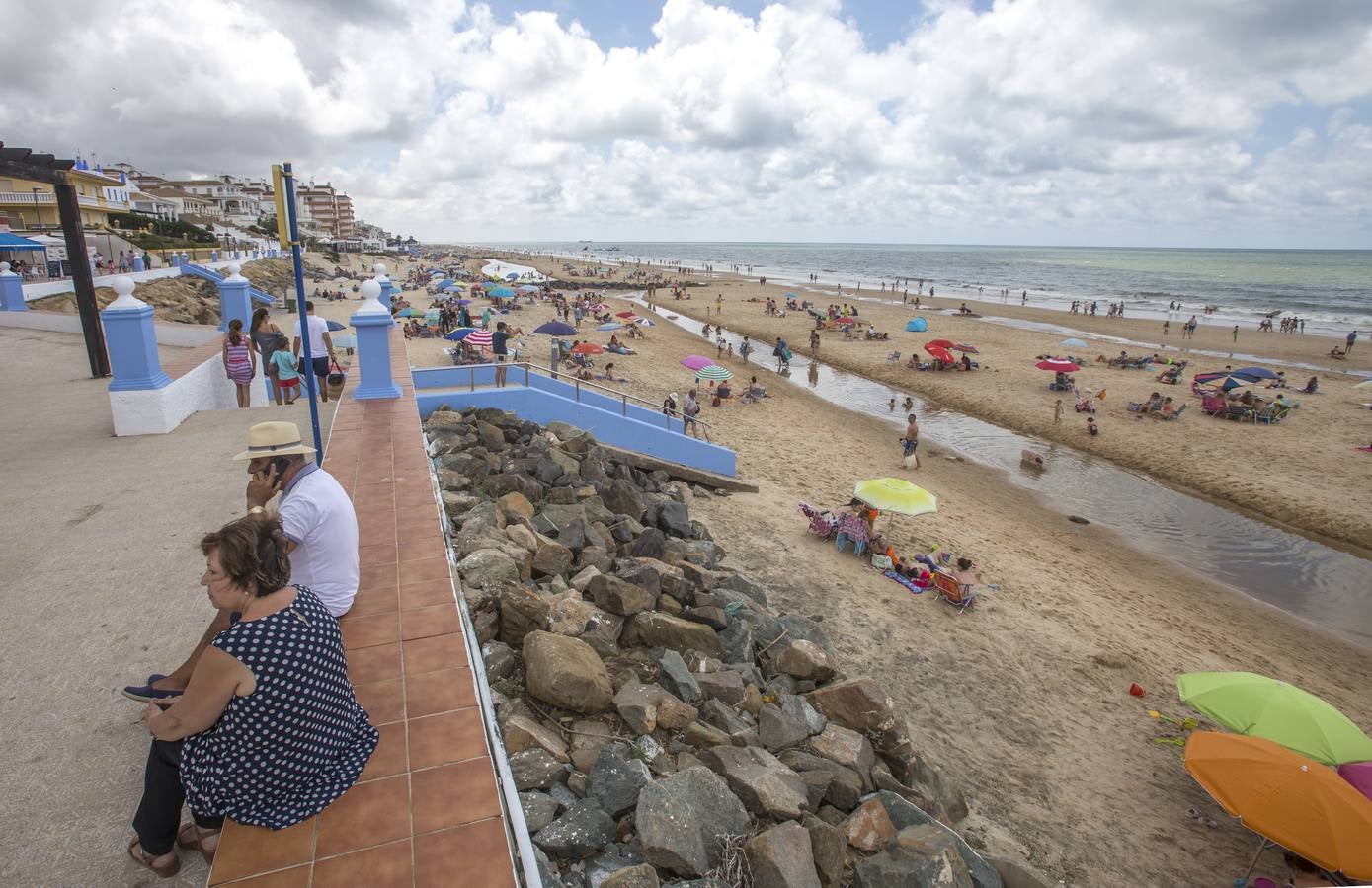 Primeros días de julio en la playa de Matalascañas