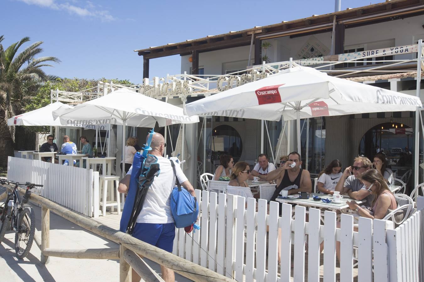 Manifestación en El Palmar