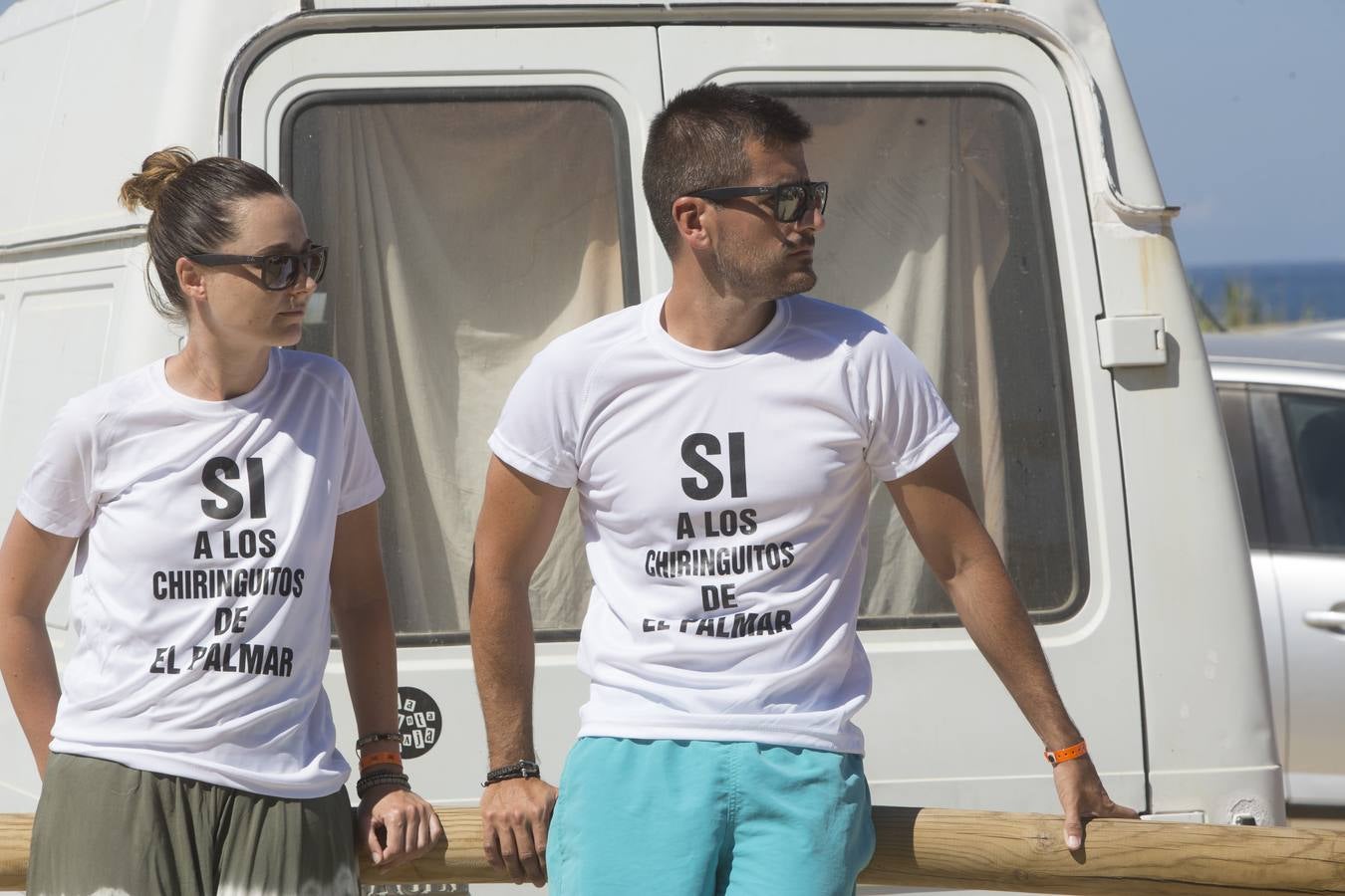 Manifestación en El Palmar