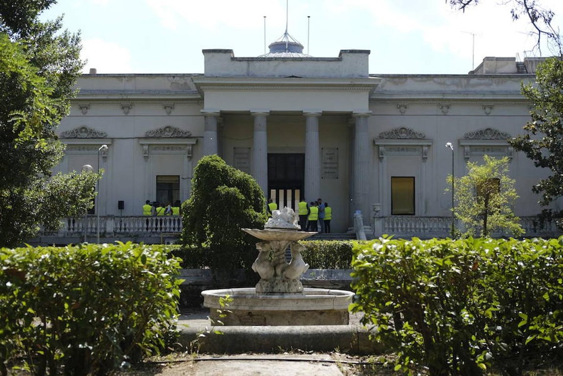 1.Palacio Nuevo. Este segundo palacio lo construyó el marqués de Salamanca una vez que adquirió la propiedad.,