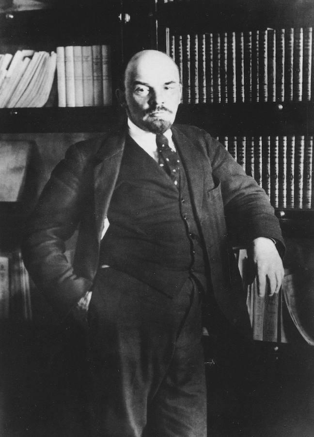 Fotografía de Lenin. 