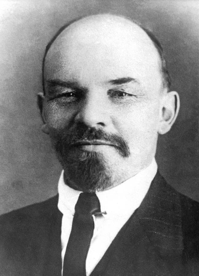 Retrato de Lenin. 