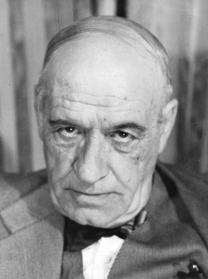 José Ortega y Gasset en la última etapa de su vida. 