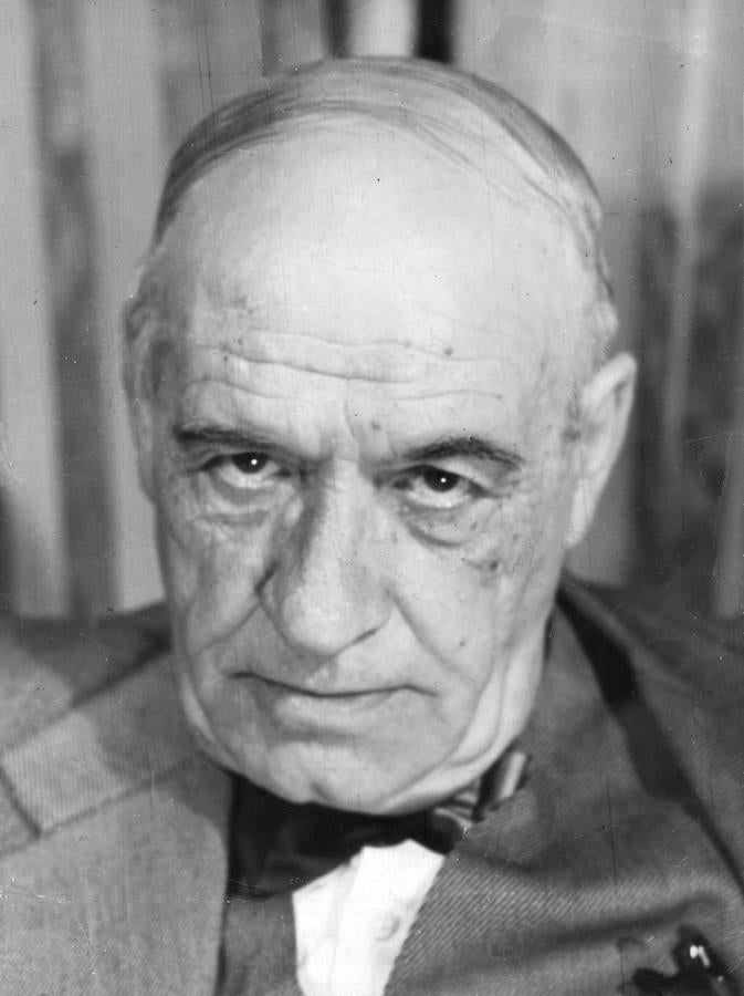 José Ortega y Gasset en la última etapa de su vida. 