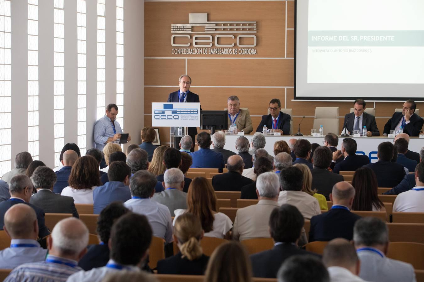 La asamblea de la Confederación de Empresarios de Córdoba, en imágenes