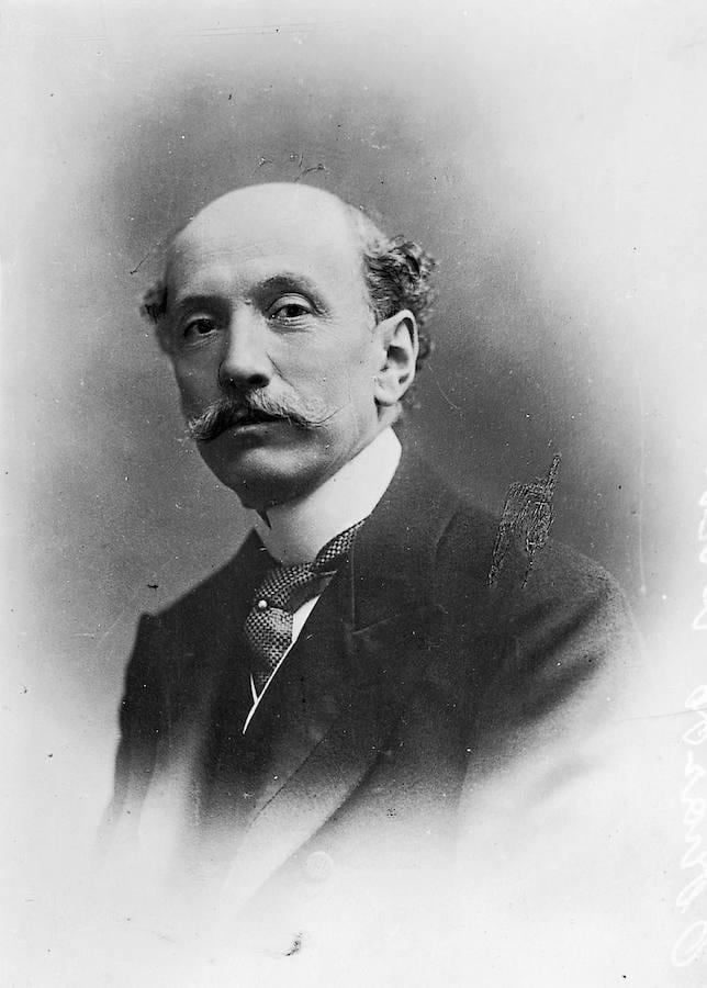 Eduardo Dato antes de formar gabinete con el Rey en 1913. 