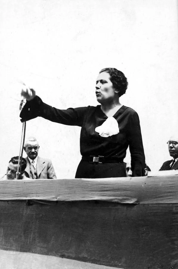 Victoria Kent, la primera diputada de la historia de España. 