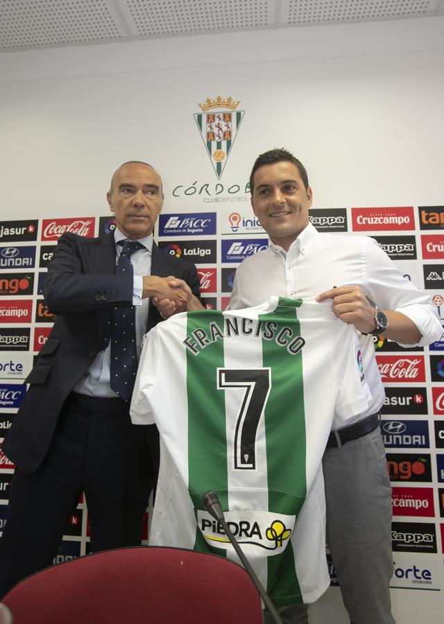 La presentación del técnico del Córdoba, en imágenes