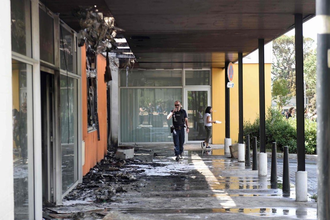 Las impresionantes fotografías que dejan tres noches de altercados