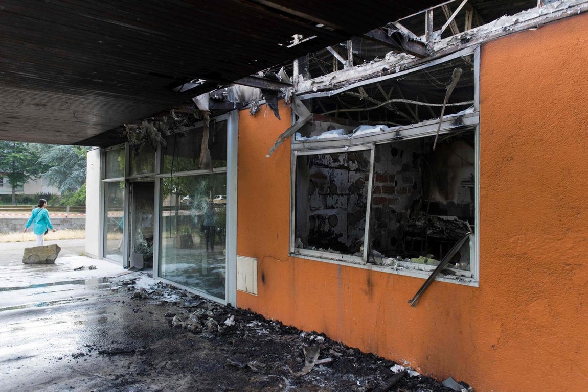 Las impresionantes fotografías que dejan tres noches de altercados