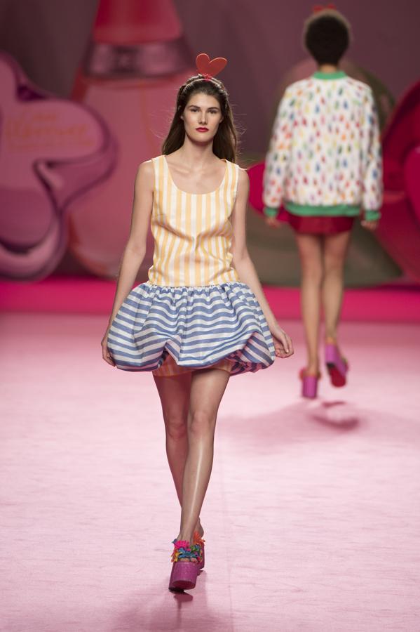 Desfile de Ágatha Ruiz de la Prada en la Mercedes-Benz Fashion Week Madrid. 