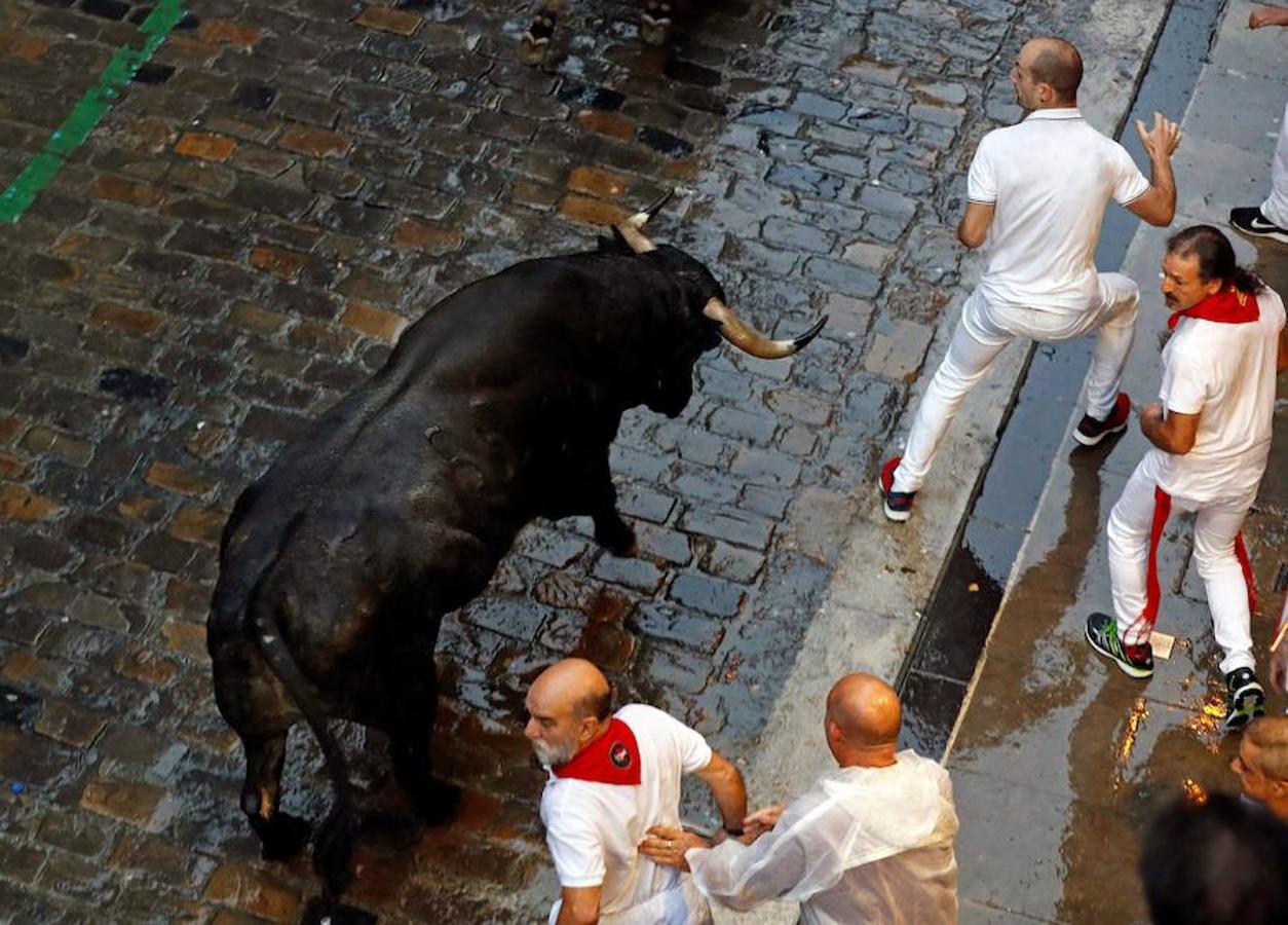 Las mejores imágenes del segundo encierro de los Sanfermines 2018