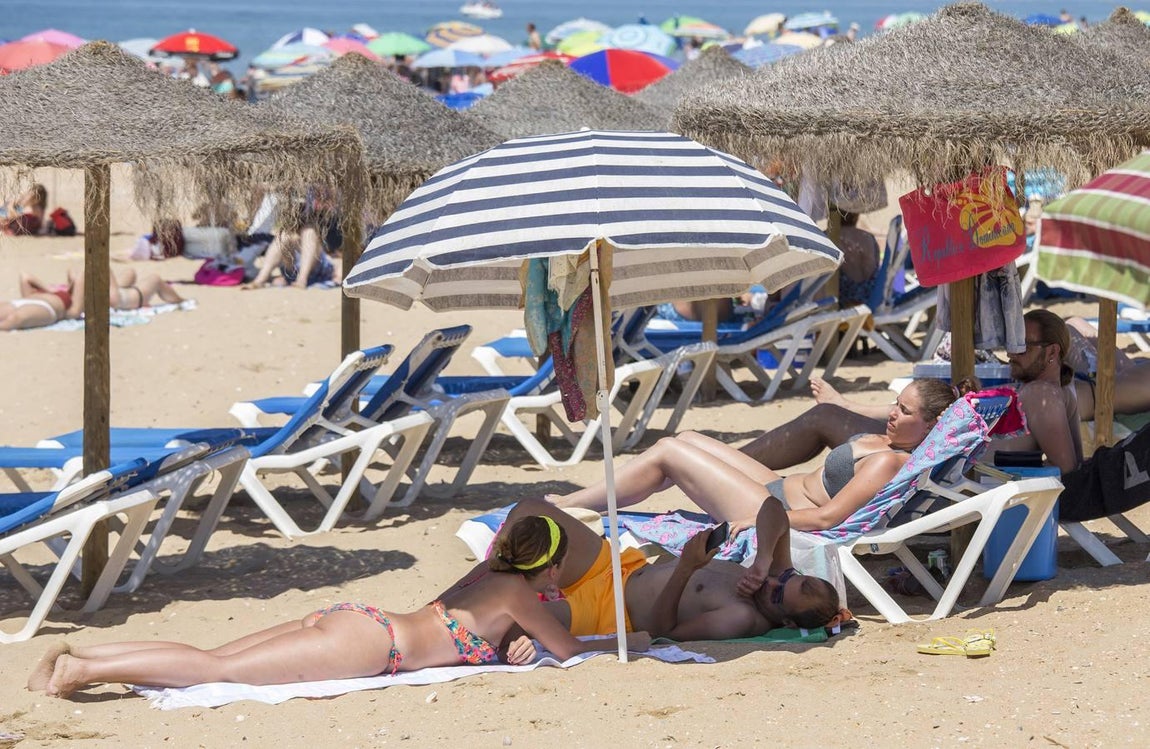 Lleno absoluto en las distintas playas de Huelva