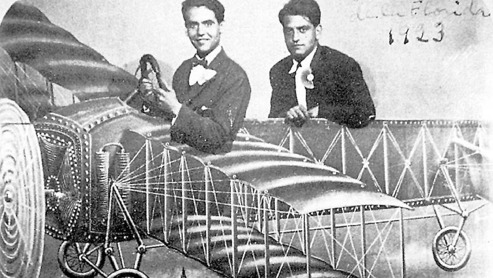 Lorca y Buñuel en las fiestas de Madrid. 