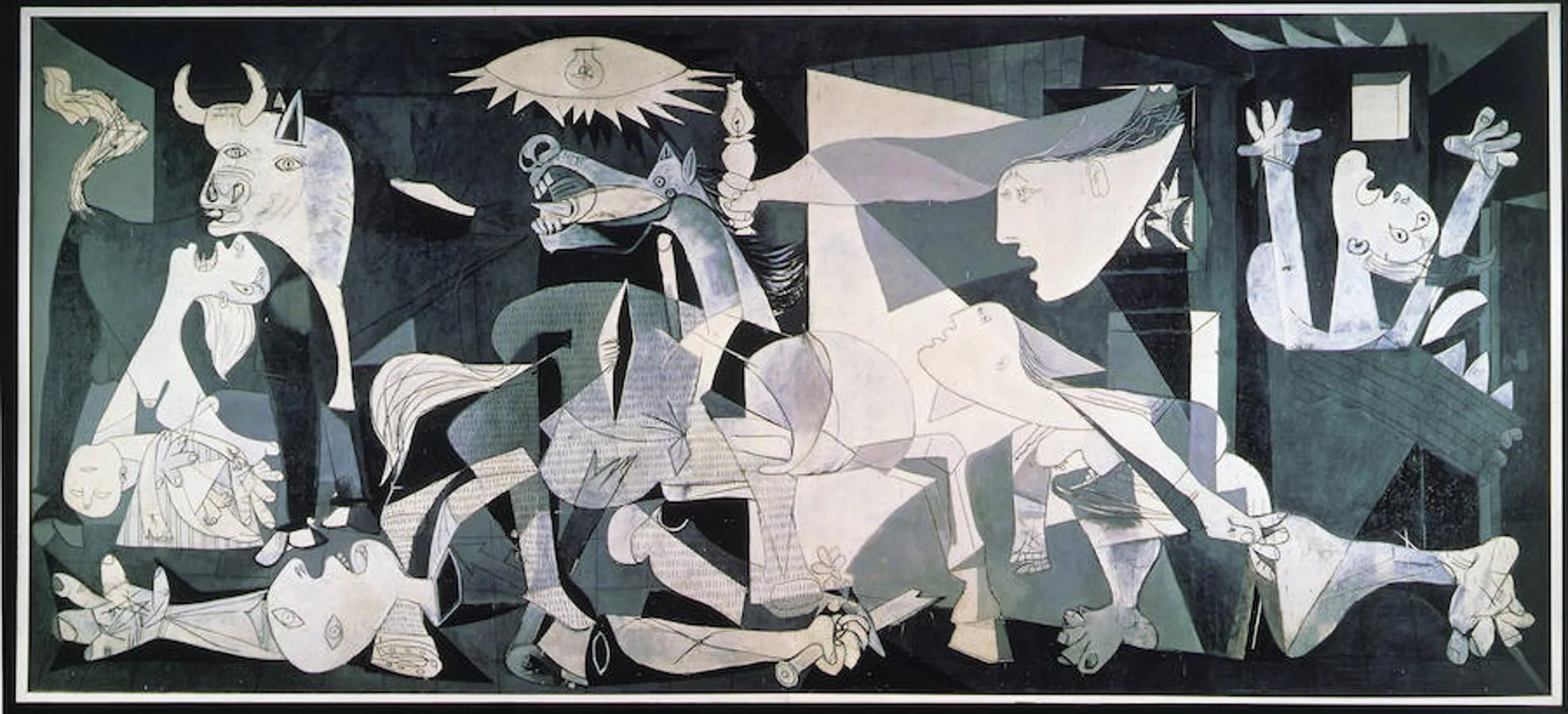 El «Guernica» de Picasso. 