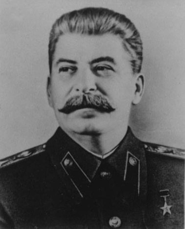 Retrato de Stalin. 