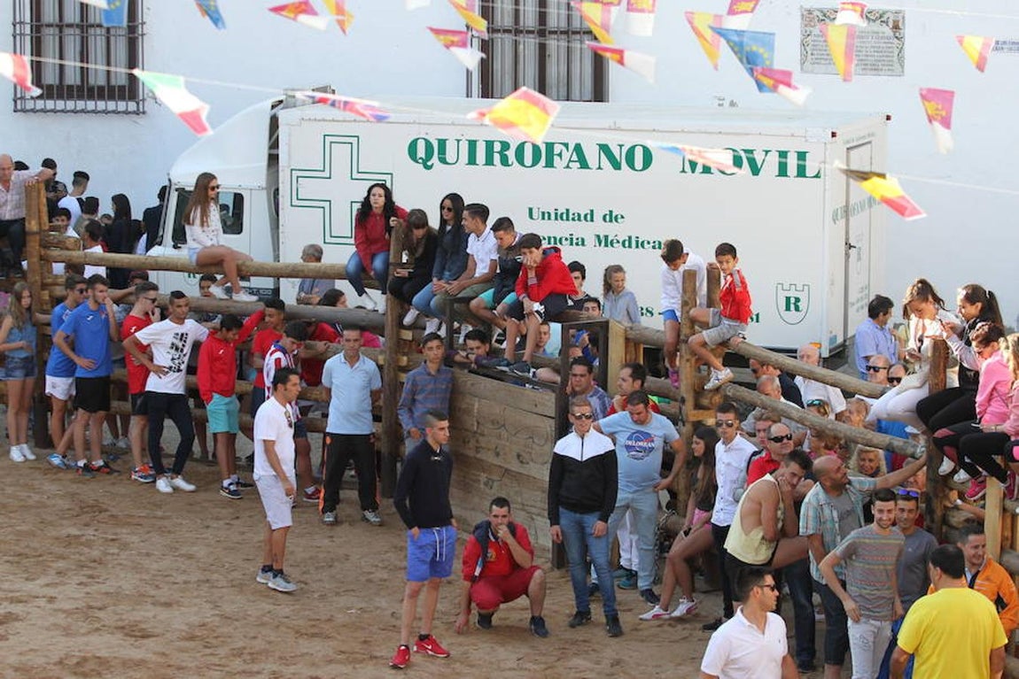 Llegan las vaquillas a La Puebla de Montalbán