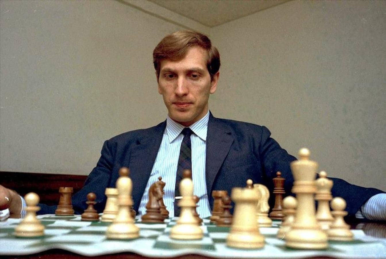 Bobby Fischer en 1972. 