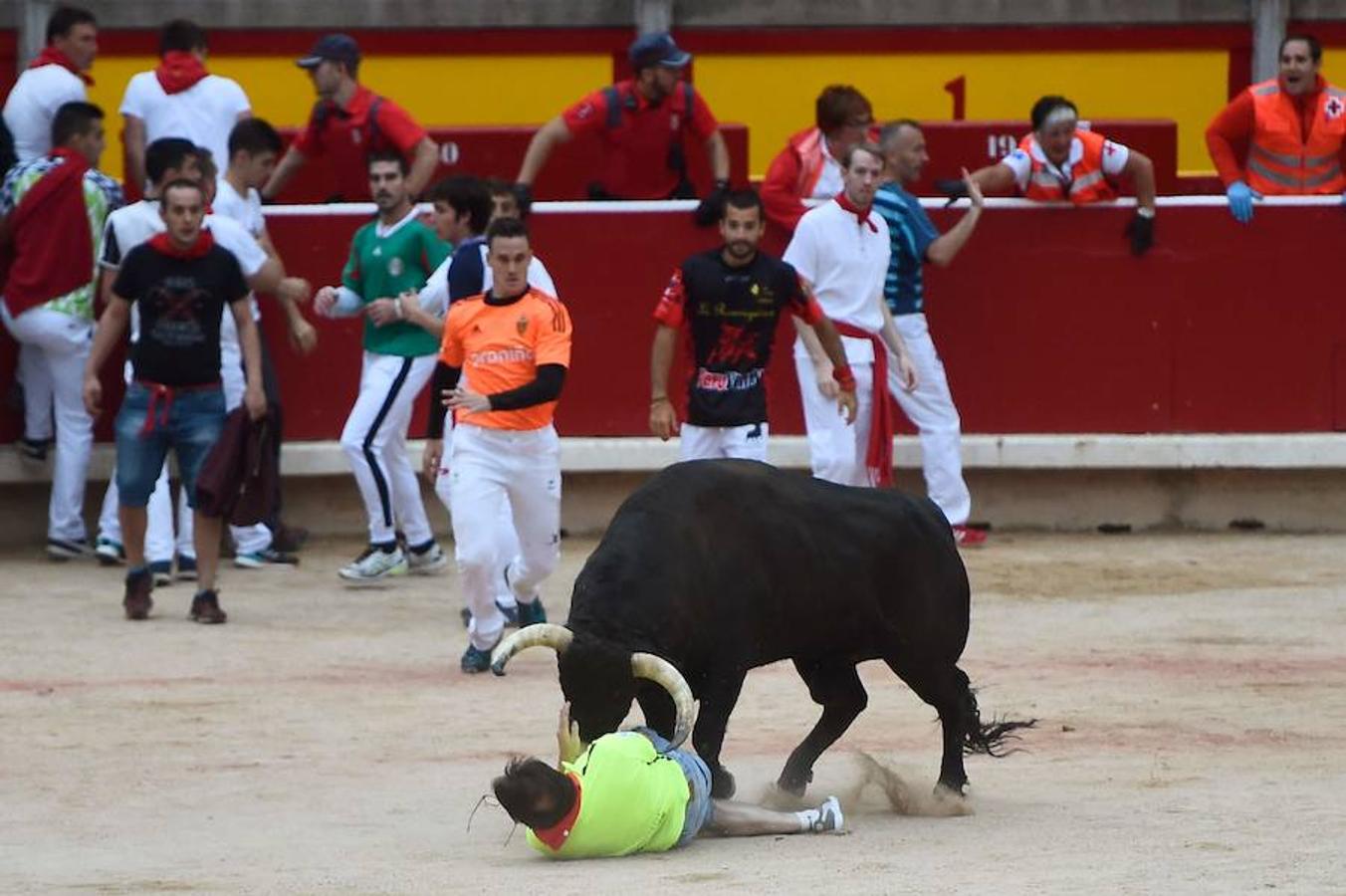 Las mejores imágenes del peligroso encierro de Jandilla