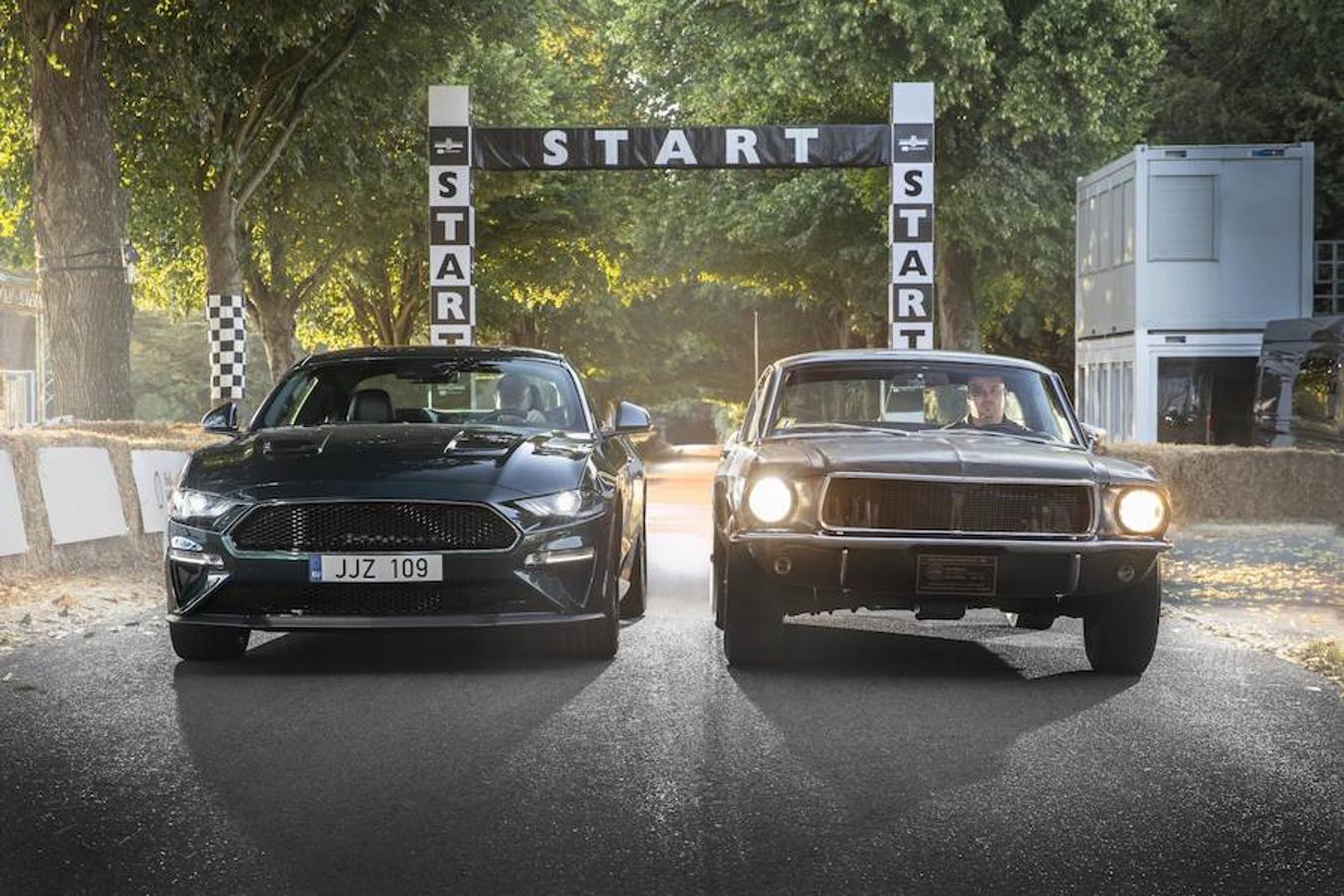 Mustang el "Bullit". El icónico Mustang de "Bullitt", conducido por Steve McQueen en el clásico de Warner Bros. Saldrá por primera vez fuera de los EE. UU en el Festival de la Velocidad de Goodwood 2018 junto al nuevo Ford Mustang BULLITT edición especial