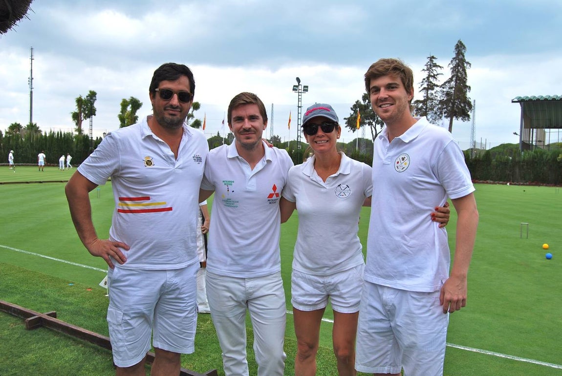 Basilio Iglesias, Gonzalo Álvarez-Sala, María Taylor y Carlos Muñoz