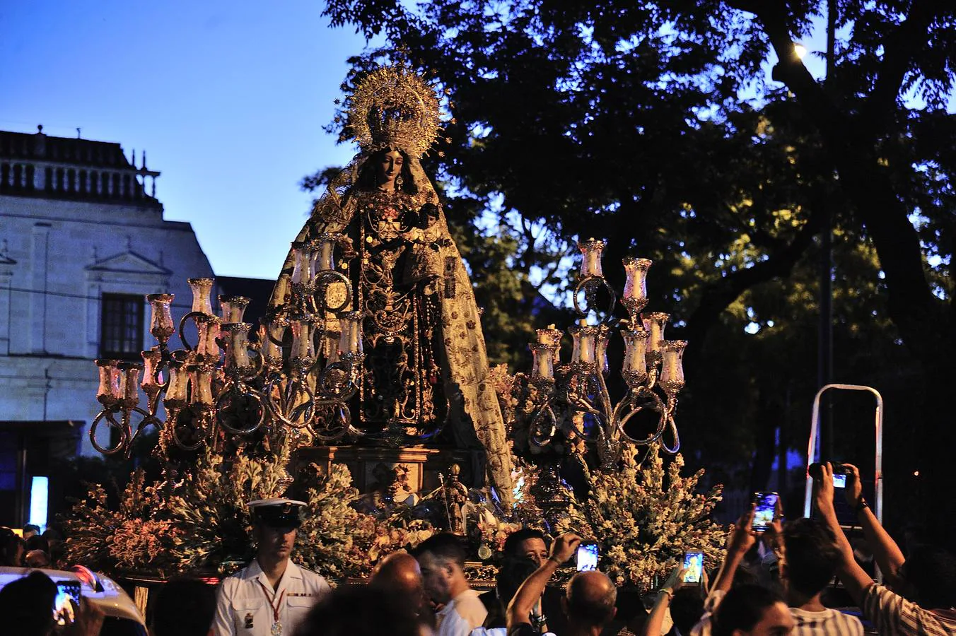 Galería de la procesión de la Virgen del Carmen de San Leandro