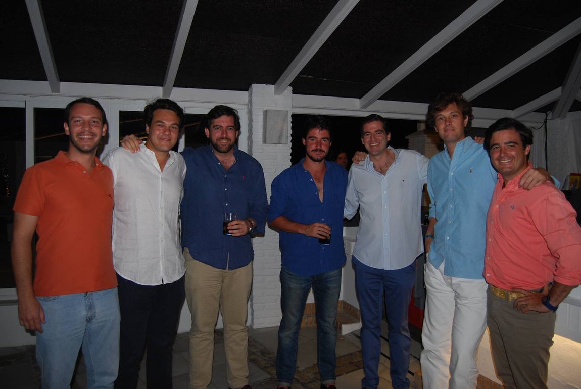 Ivan Picardo, Arturo Argüeso, José Luis Feria, Gonzalo Mora-Figueroa, Jaime González, Álvaro Argüeso y Rafael Carvajal
