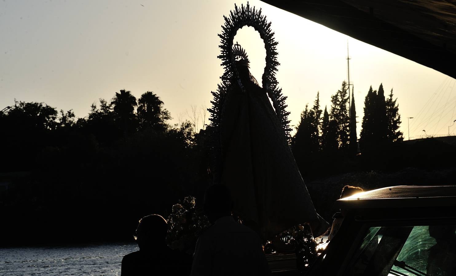 Procesión fluvial de la Virgen del Carmen de Calatrava