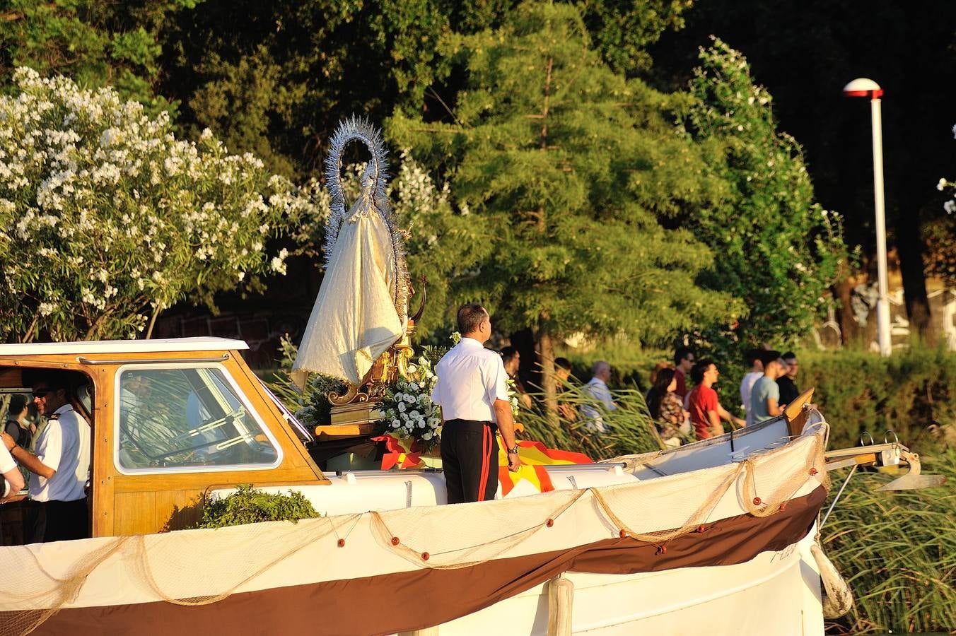 Procesión fluvial de la Virgen del Carmen de Calatrava