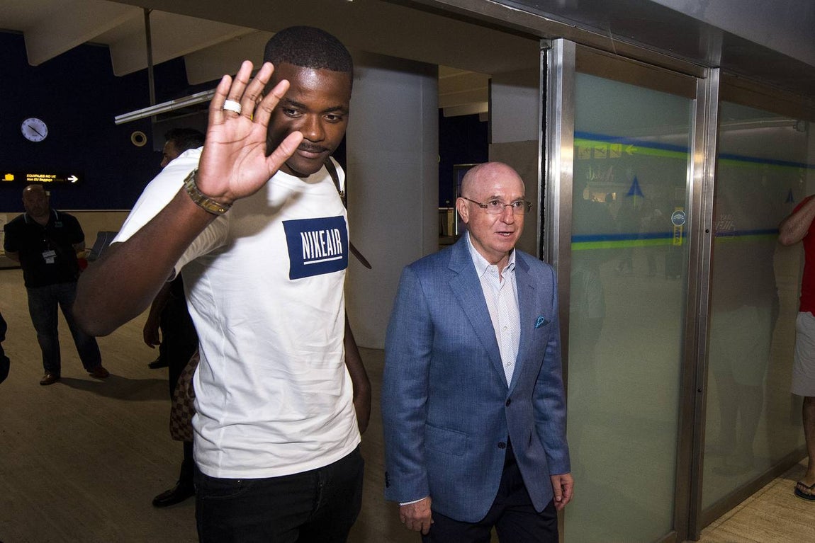 Llegada del nuevo jugador del Betis William Carvalho