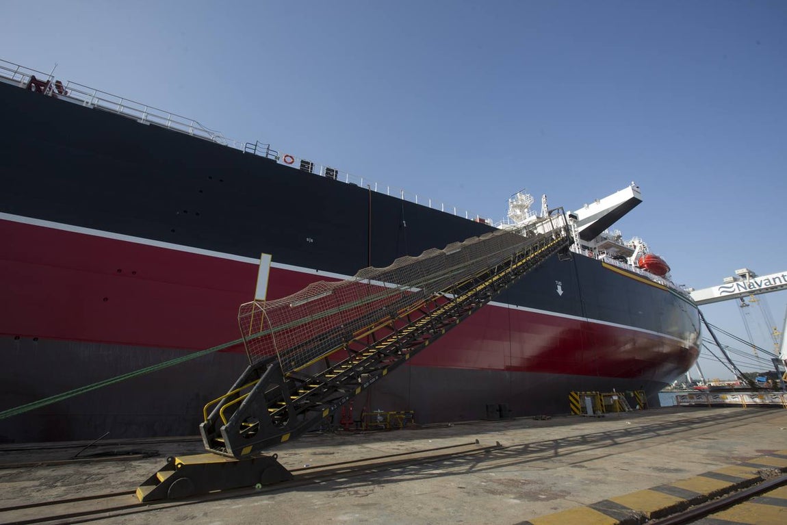 Navantia entrega su petrolero &#039;Monte Urbasa&#039;