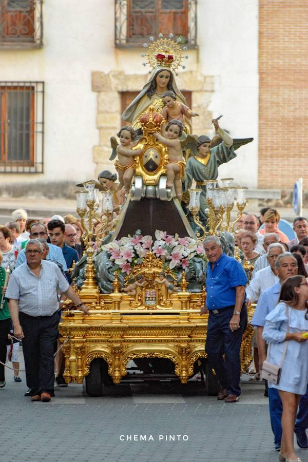 Procesión de la Virgen del Carmen en Alameda de la Sagra